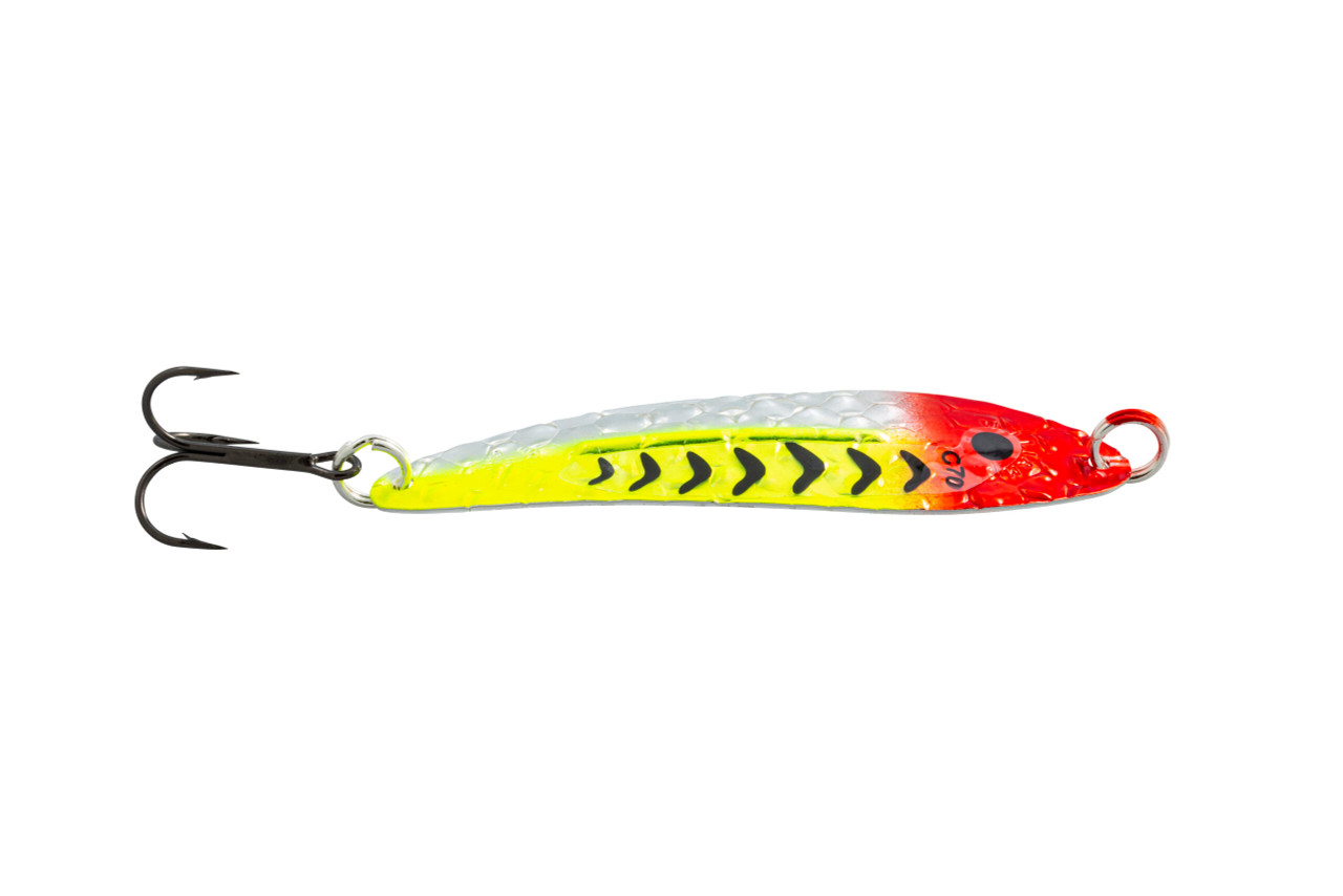 Williams WhiteFish Spoon, 4-1/4", 3/4oz, Tiger Clown