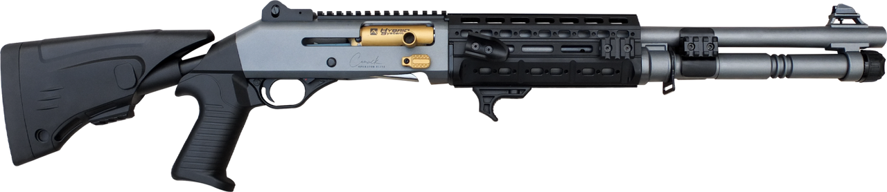 Sticker Draw, Canuck Elite TacOp 12 Ga Semi-Auto 3", 18.6" Barrel, Grey Cerakote, MLOK Forend (EOPTAC1219A)