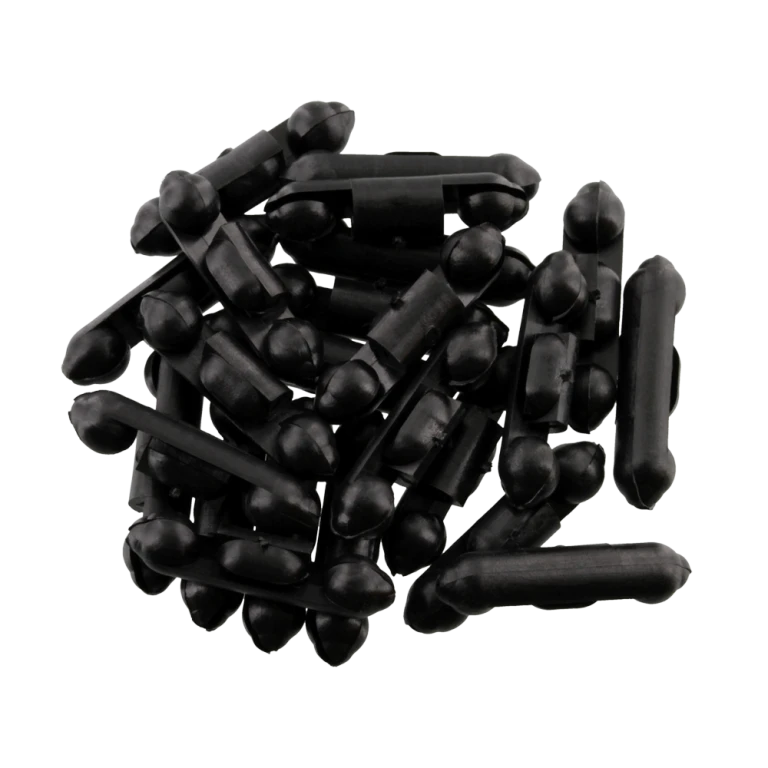 Scotty Stoppers for Line Releases & Auto Stop, Black, 24 pk