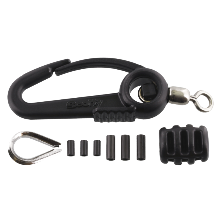 Scotty Insulating Terminal Kit with Snap Hook, Bumper & Sleeves