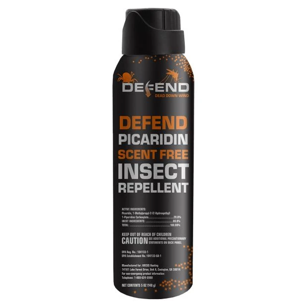 Defend Outdoors Scent-Free Insect Repellent, Icaridin, 5oz
