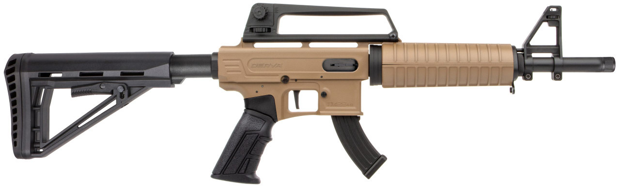 Derya TM22 Feather SA Compact 22 LR, 12" Barrel, Burnt Bronze