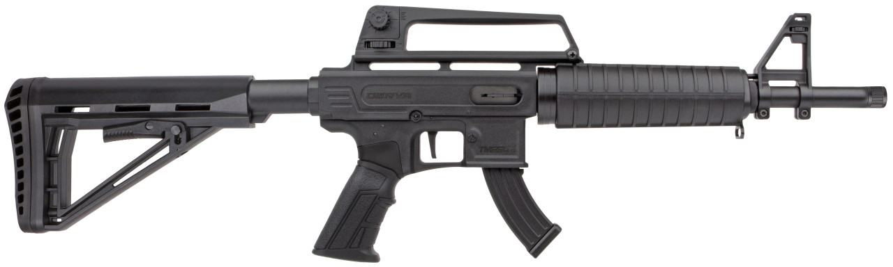 Derya TM22 Feather SA Compact 22 LR, 12" Barrel, Black