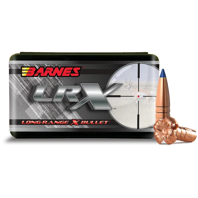 Barnes 22 Cal (.224") 77 Grain LRX BT Projectiles, 50 Rounds