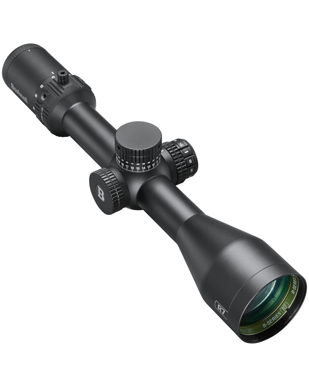 Bushnell R7 4-20x50 Riflescope with FFP MOA Hybrid Dot Tree Illuminated Reticle