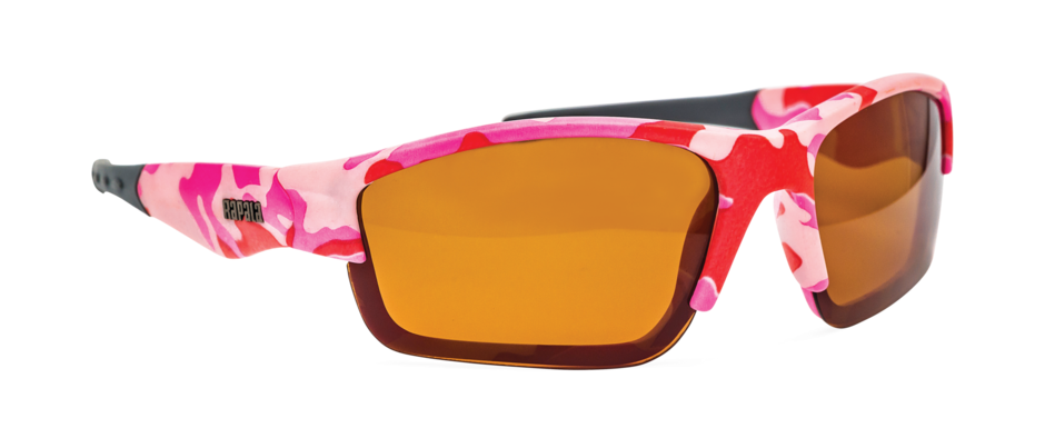 Rapala Kids Polarized Sunglasses, Pink Camo