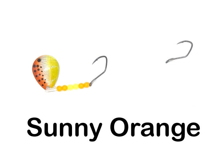 WNC Crawler Hauler Worm Harness, Colorado Blade #4, Sunny Orange