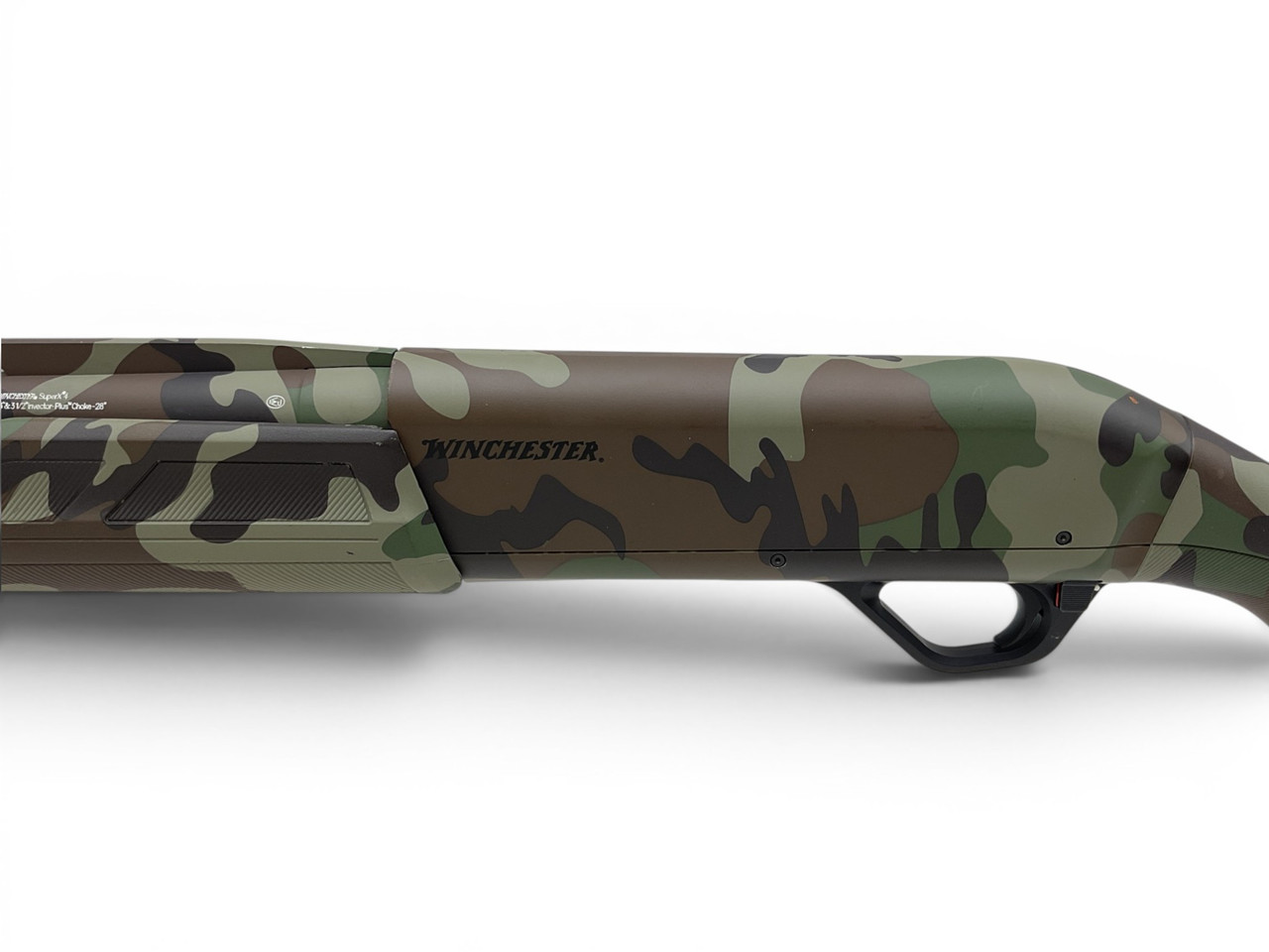 Winchester SX4 Waterfowl Hunter Semi Auto Shotgun 12Ga 3.5" Chamber 28" Vent Rib Barrel Woodland Camo