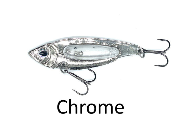 WNC Rip~N~Rattle Blade Bait, 1/2oz, Chrome