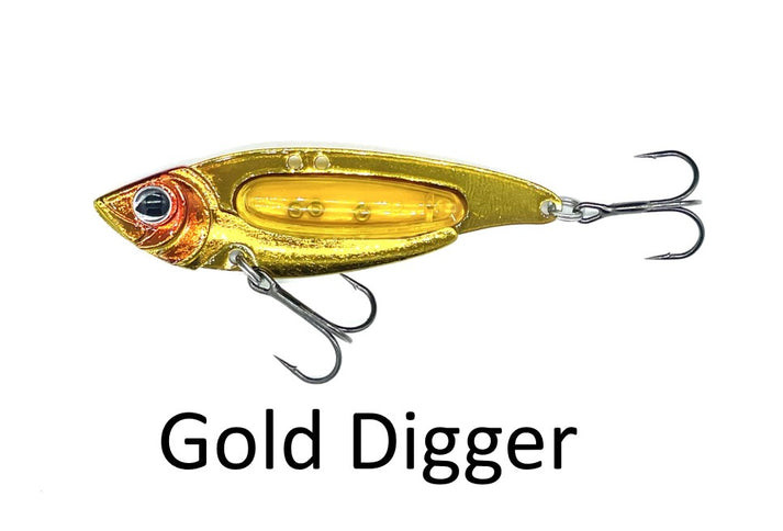 WNC Rip~N~Rattle Blade Bait, 1/2oz, Gold Digger
