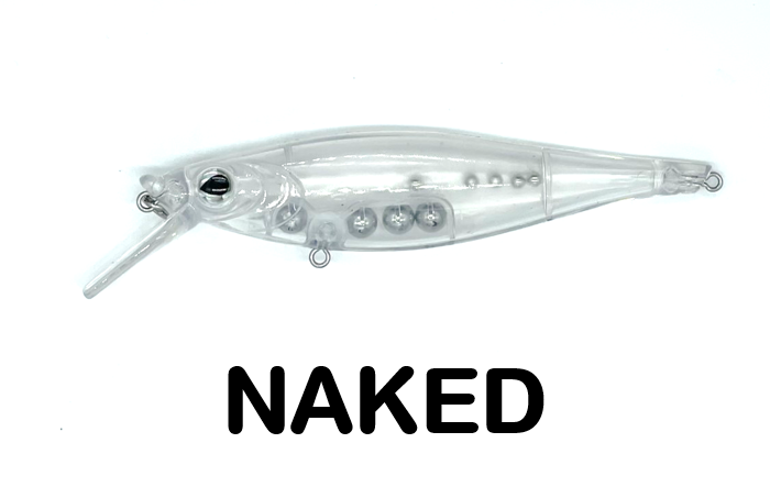 WNC Square-Bill Reaper Crankbait, 4.5", 14'+ Depth, Naked