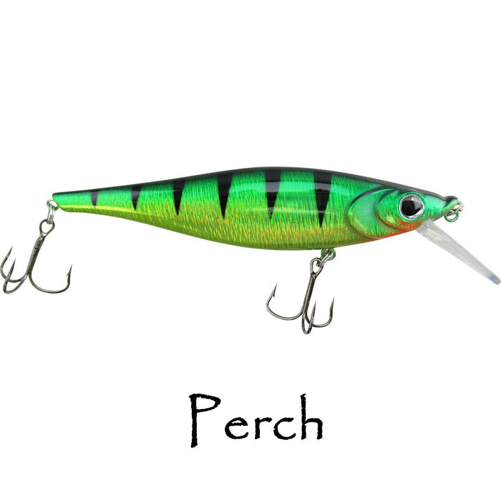 WNC Square-Bill Reaper Crankbait, 4.5", 14'+ Depth, Perch