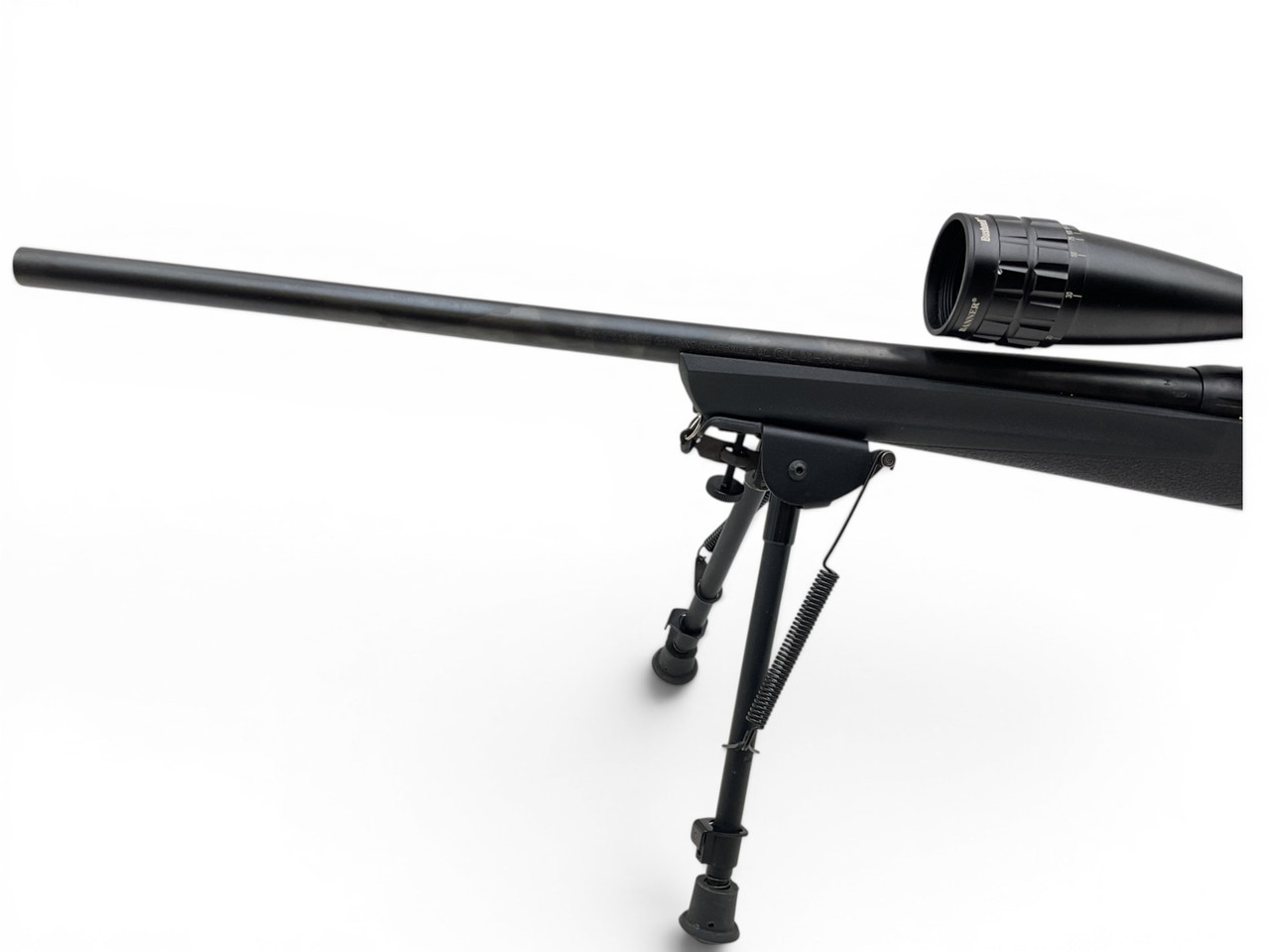 Remington 783 Bolt Action Rifle .22-250 22" Barrel Black Synthetic With Bushnell 4-16X40 Scope And Bipod