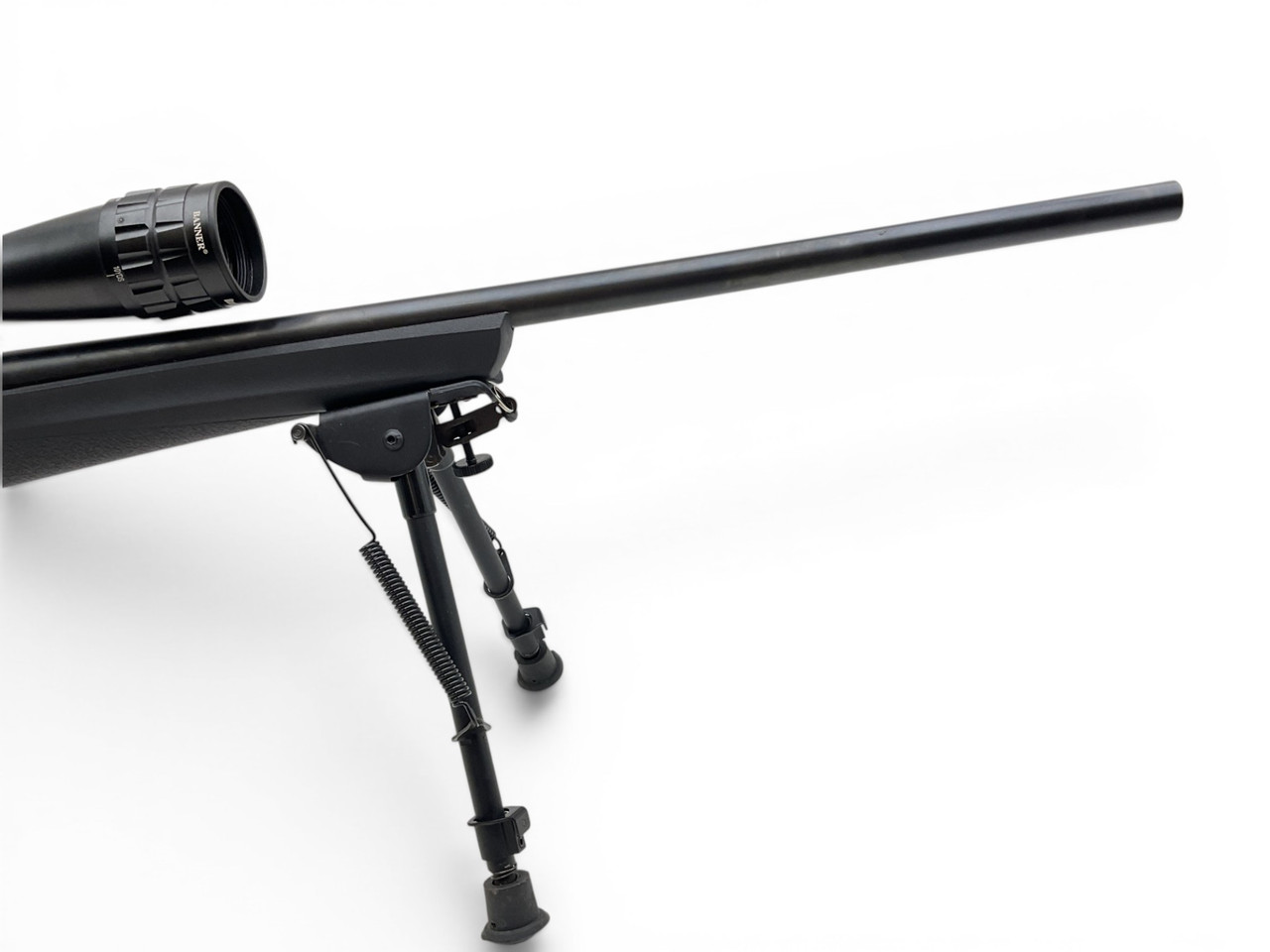 Remington 783 Bolt Action Rifle .22-250 22" Barrel Black Synthetic With Bushnell 4-16X40 Scope And Bipod