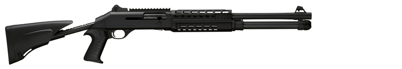 Sticker Draw, Benelli M4 T-PRO Semi-Auto, 12ga 3", 18.5" Barrel, Black (A0641900)