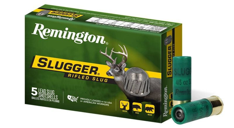 Remington Slugger Rifled Slug 16 Gauge, 2-3/4", 4/5oz, 5 Rounds