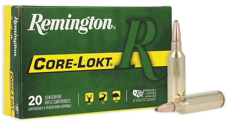 Remington Core-Lokt 270 Win Core-Lokt 150 Grain SP Ammunition, 20 Rounds