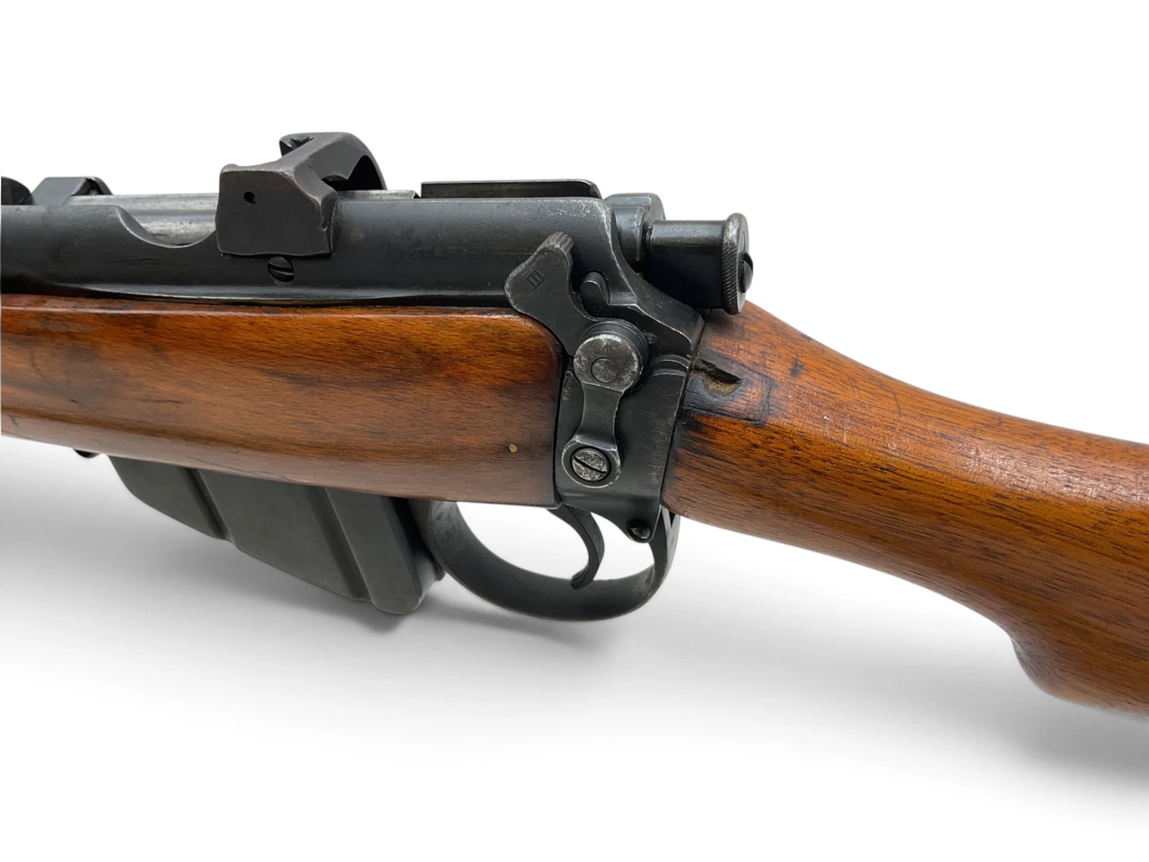 Sporterized Lee Enfield No 1 MK III* Bolt Action Rifle .303 British 25" Barrel Wood Stock