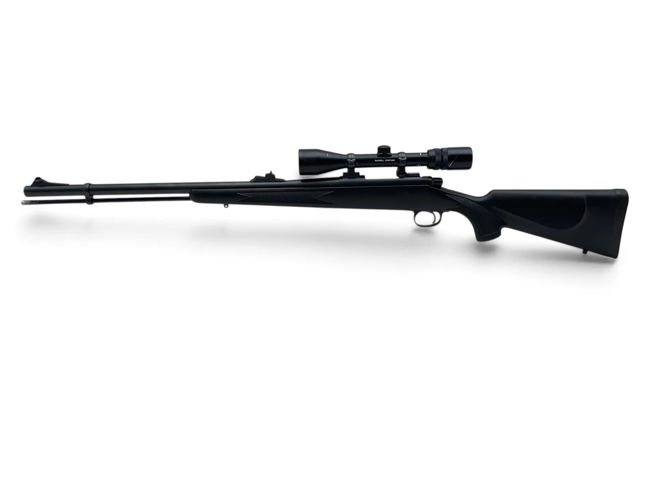 Remington Model 700ML Muzzle Loading .50Cal Black Powder Single Shot Rifle 24" Barrel Black Synthetic Stock With Bushnell  Sport View 3-9X40 Scope