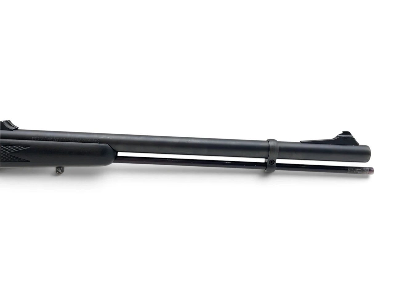Remington Model 700ML Muzzle Loading .50Cal Black Powder Single Shot Rifle 24" Barrel Black Synthetic Stock With Bushnell  Sport View 3-9X40 Scope