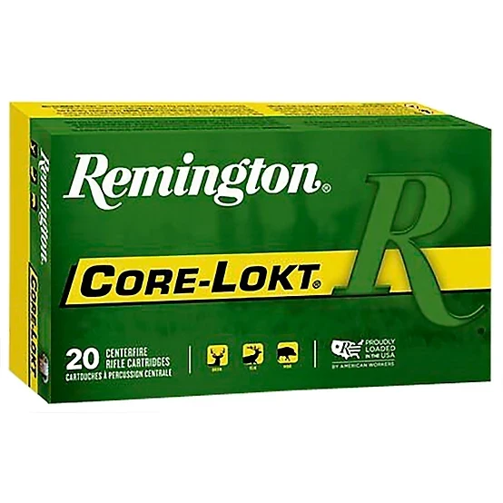 Remington 6mm Creedmoor 100 Gr Pointed Soft Point Core Lokt Ammunition, 20 Rounds