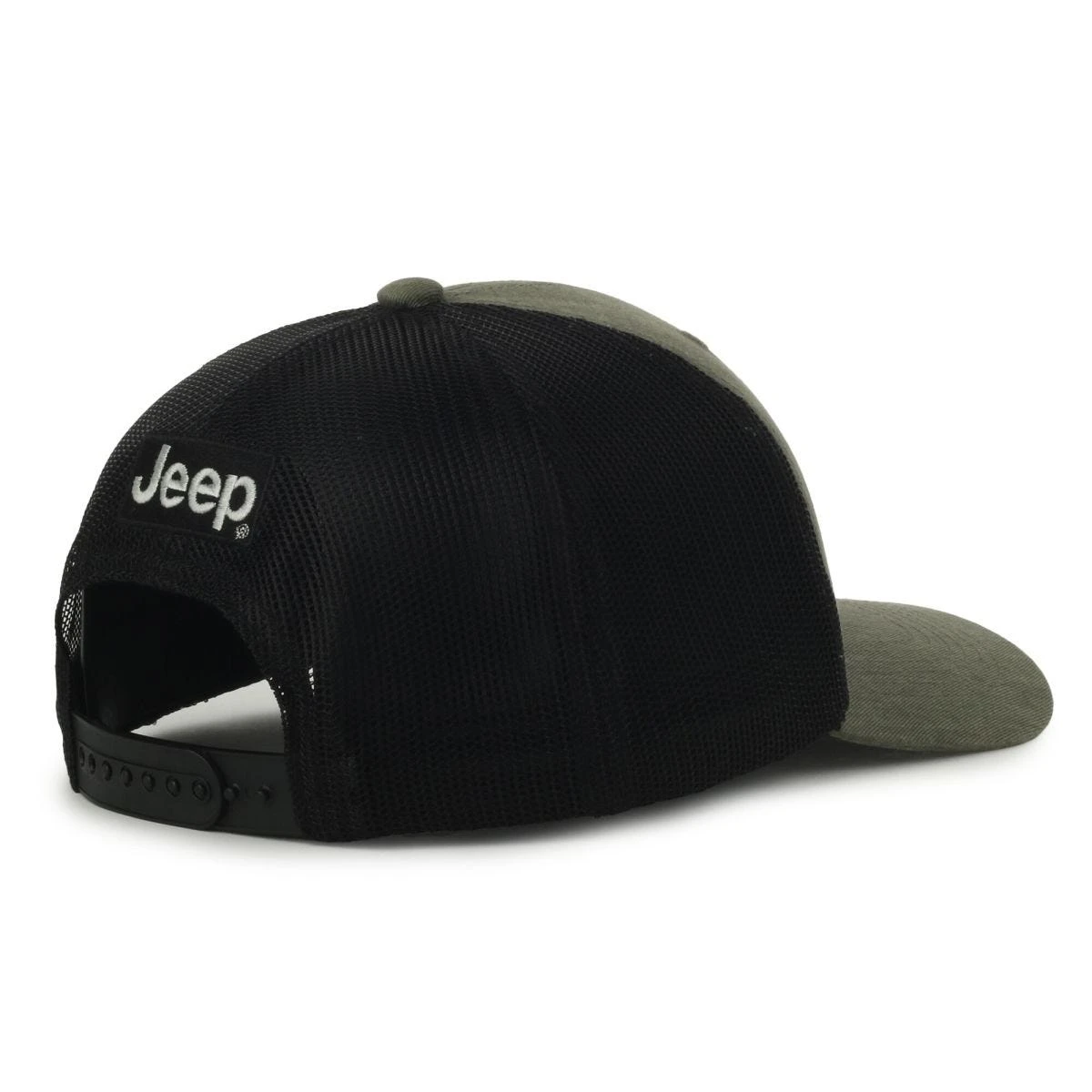 Outdoor Cap Jeep Canoe, Meshback, Olive/Black