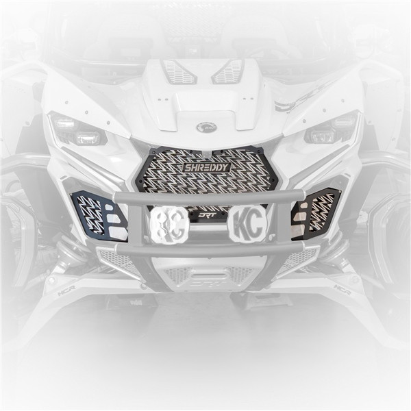 DRT Motorsports Shreddy Aluminum Front Grill - 890340