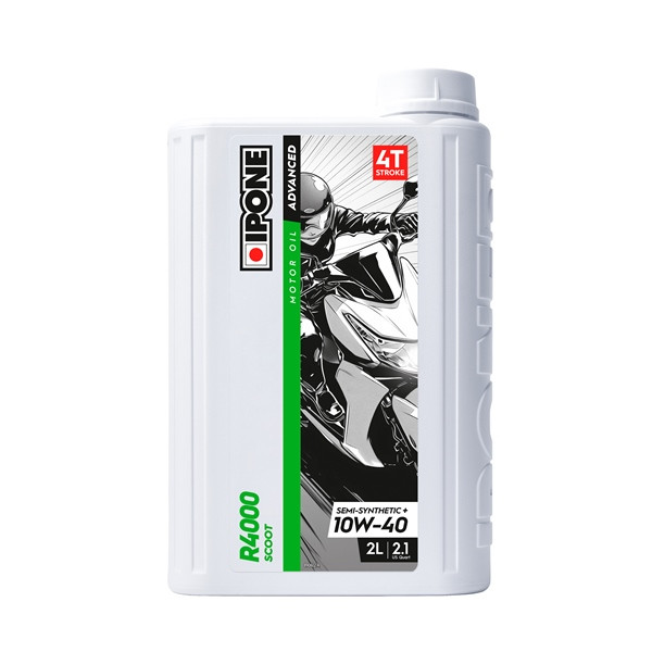 Ipone R4000 Scoot Engine Oil 10W40 - 2 L  - 471303