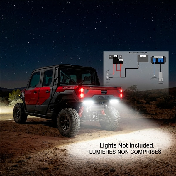 Straightline SmartWire Backup/Reverse Light Kit - Without Light - 384517