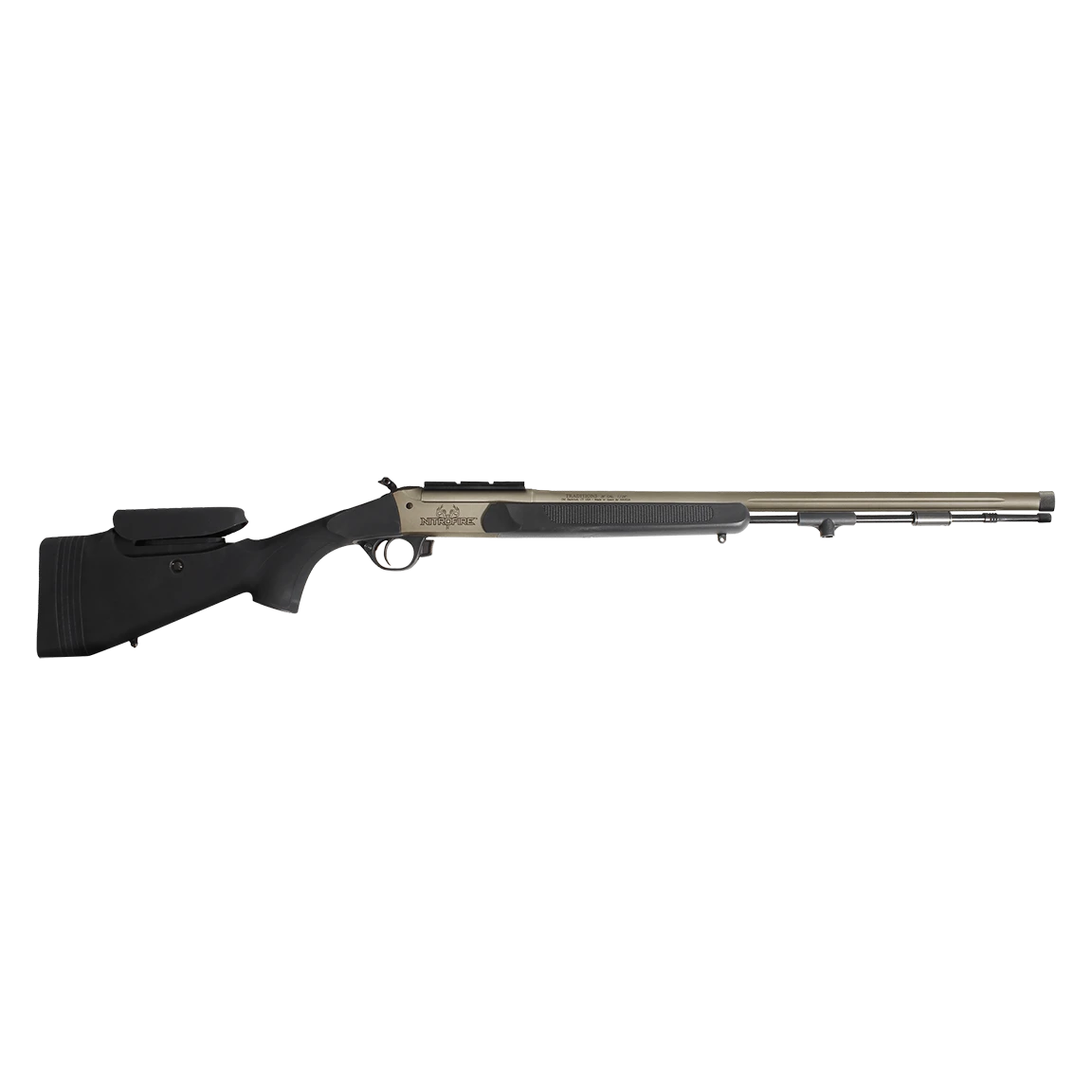Traditions NitroFire Pro Series Muzzle Loader, .50 Cal, 26" Barrel, Tungsten Cerakote