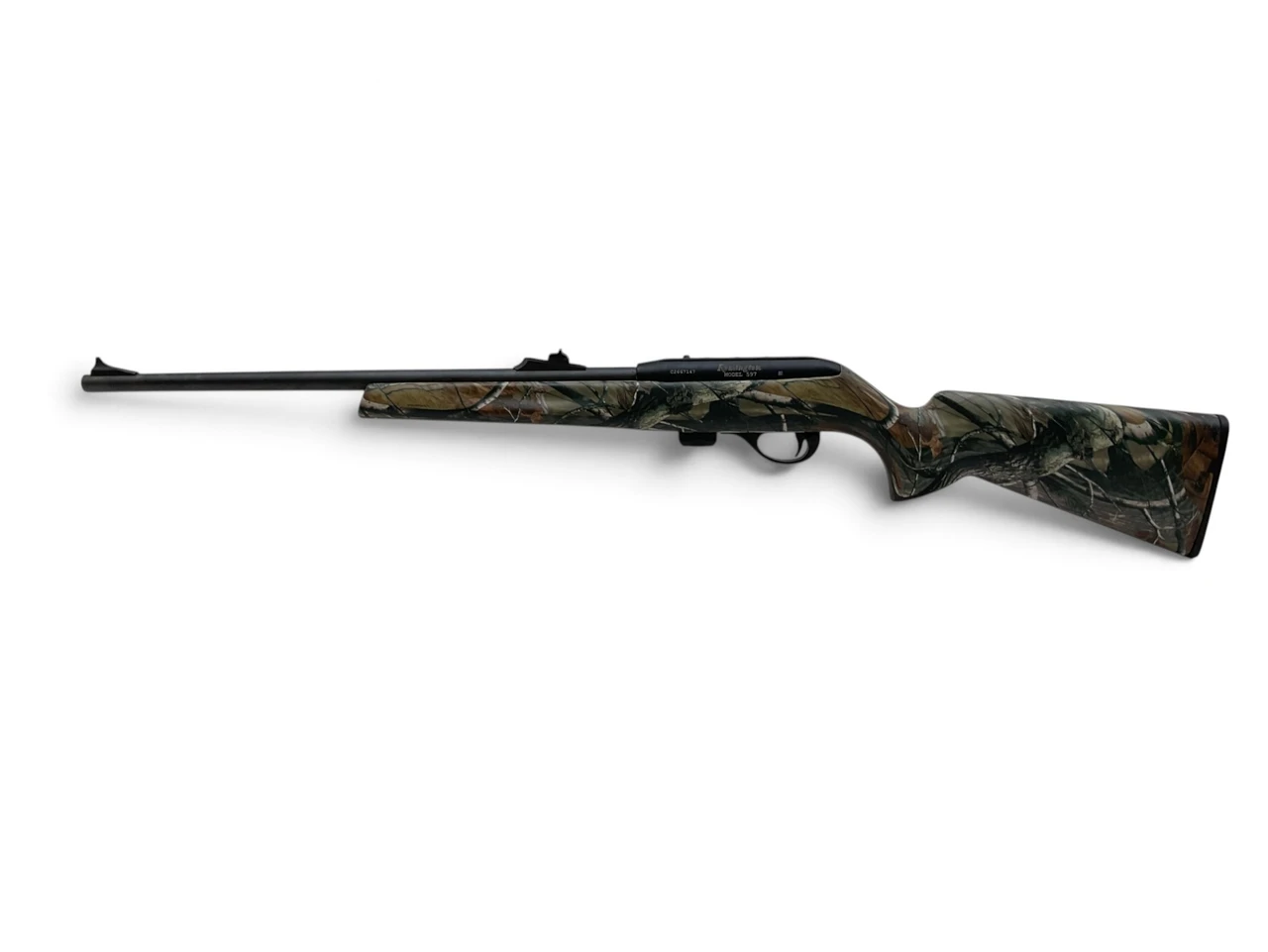 Remington 597 Semi Auto Rifle .22LR 20" Barrel Camo Synthetic Stock
