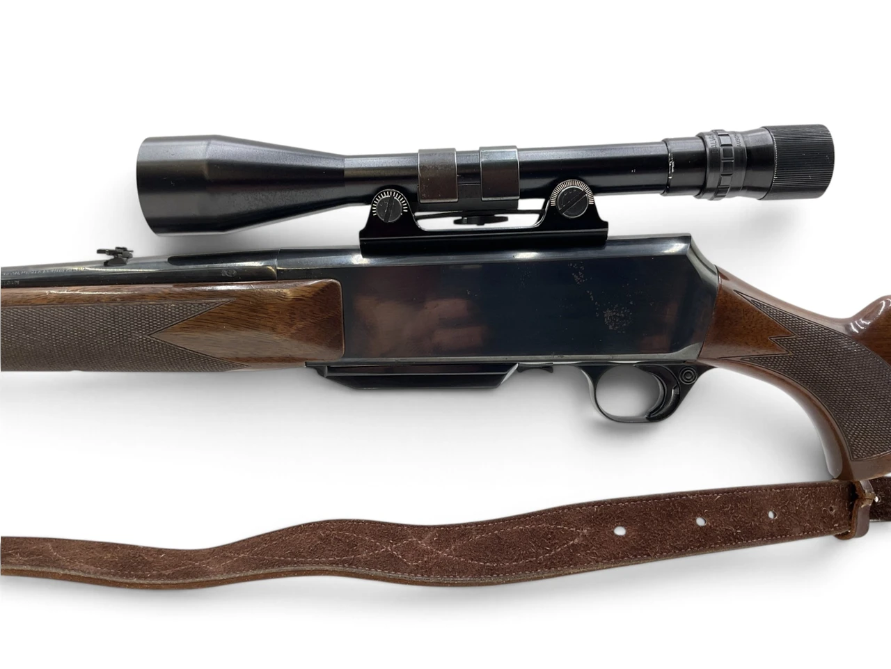 Browning BAR Semi Auto Rifle .300 Win Mag 24" Barrel Wood Stock With  Bausch And Lomb Scope