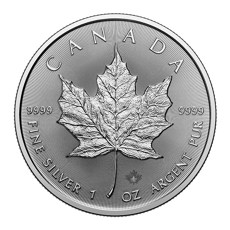 Sticker Draw, FIVE 1 oz Silver Maple Leaf Coins #3