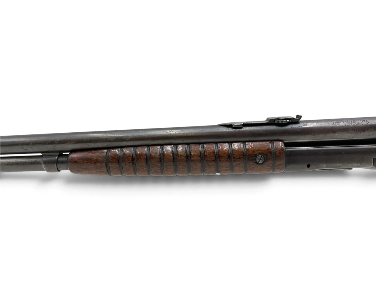British Admiralty Contract Remington Model 14 1/2 Pump Action Rifle .44 WCF 22" Barrel Wood Stock