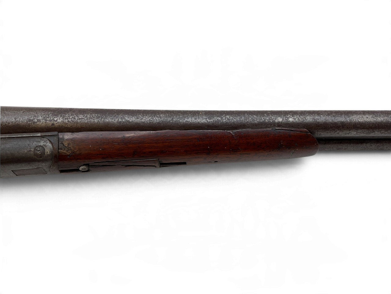 Unknown Damascus Steel Side By Side Shotgun 12Ga 32" Barrels Wood Stock
