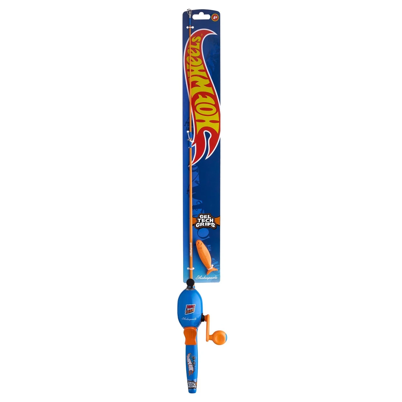 Shakespeare Mattel Hot Wheels Beginner Spincast Combo, 2'6"