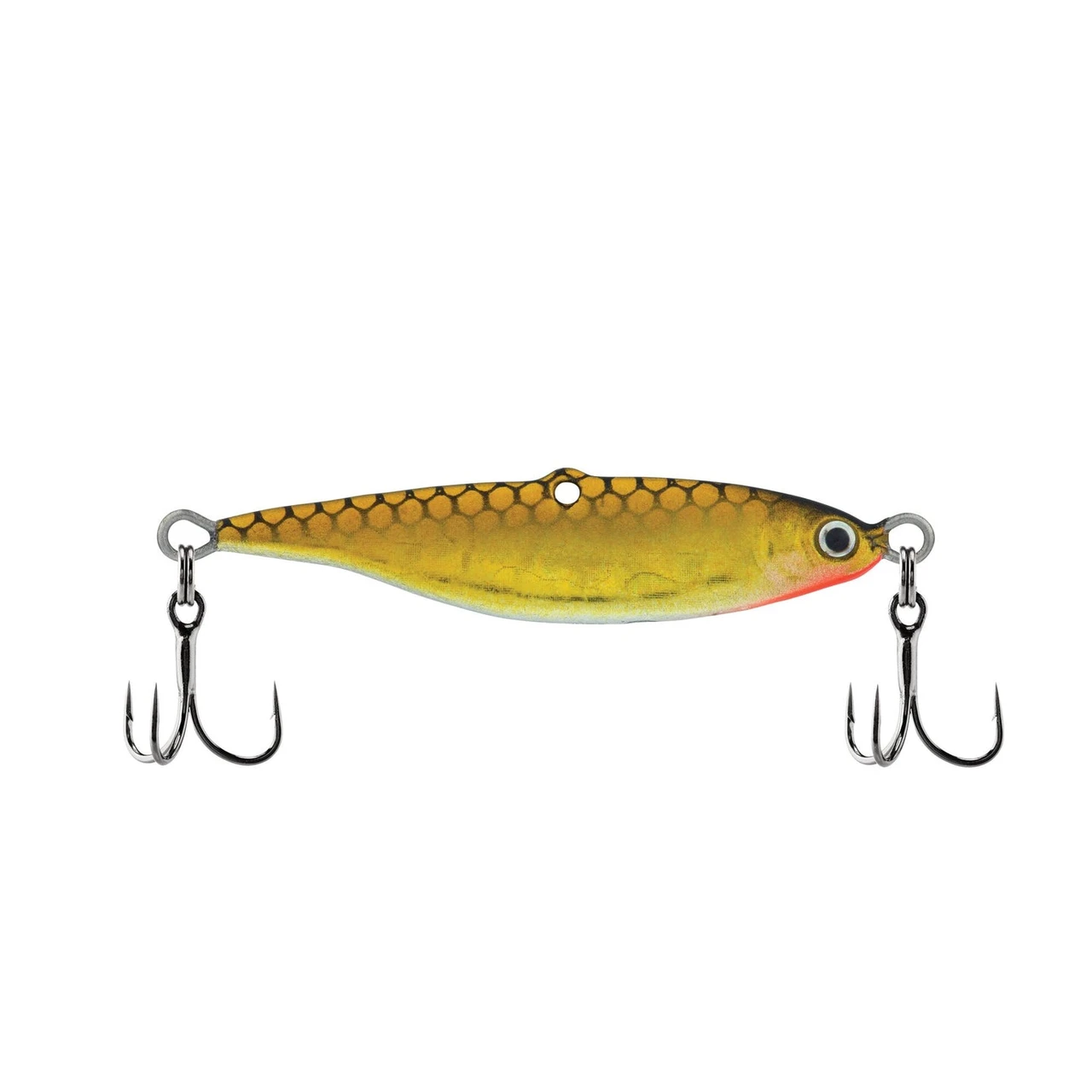 Berkley Vibrato Jigging Bait, 2", 3/8 Oz, Nat Gold Shiner