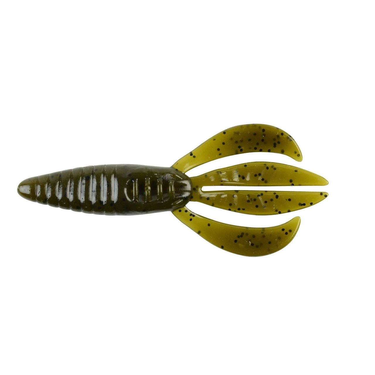 Berkley PowerBait Pit Boss 4", Green Pumpkin, 8 Pack
