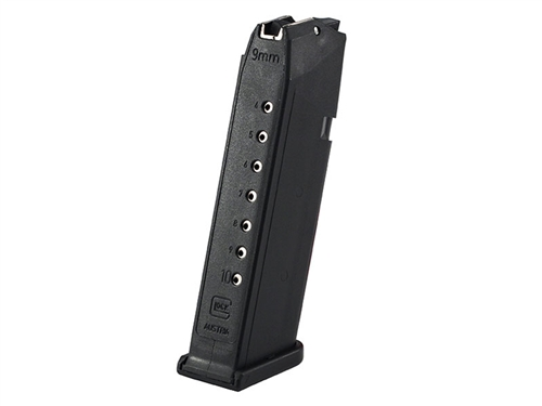 Glock G17 Gen 5, 9MM Magazine, 10 Rd, Blk