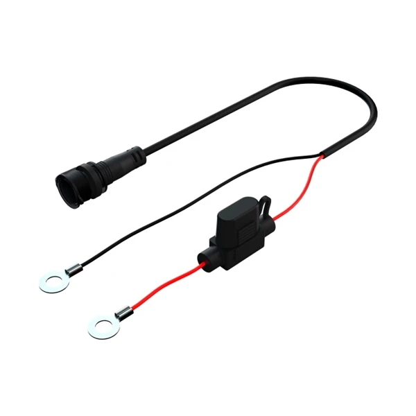 Oxford Products DC Cable with Battery Ring Leads 631000 - 631000