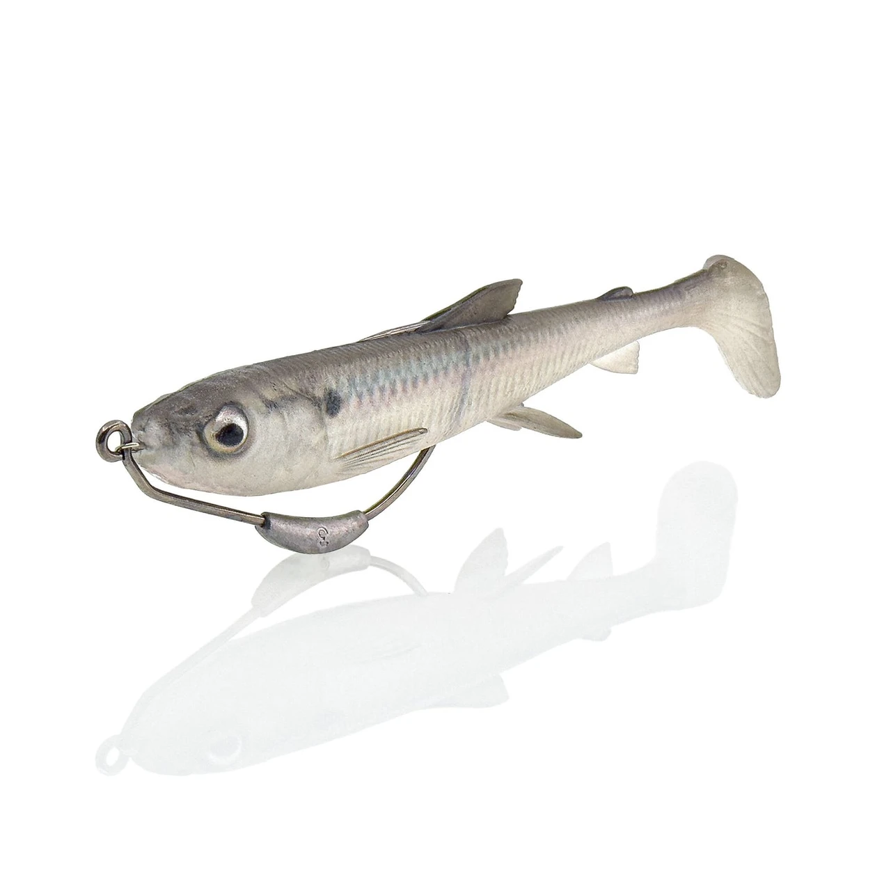 Savage Gear 3D Whitefish Weedless Paddle Tail, 6", 1 oz, Gizzard