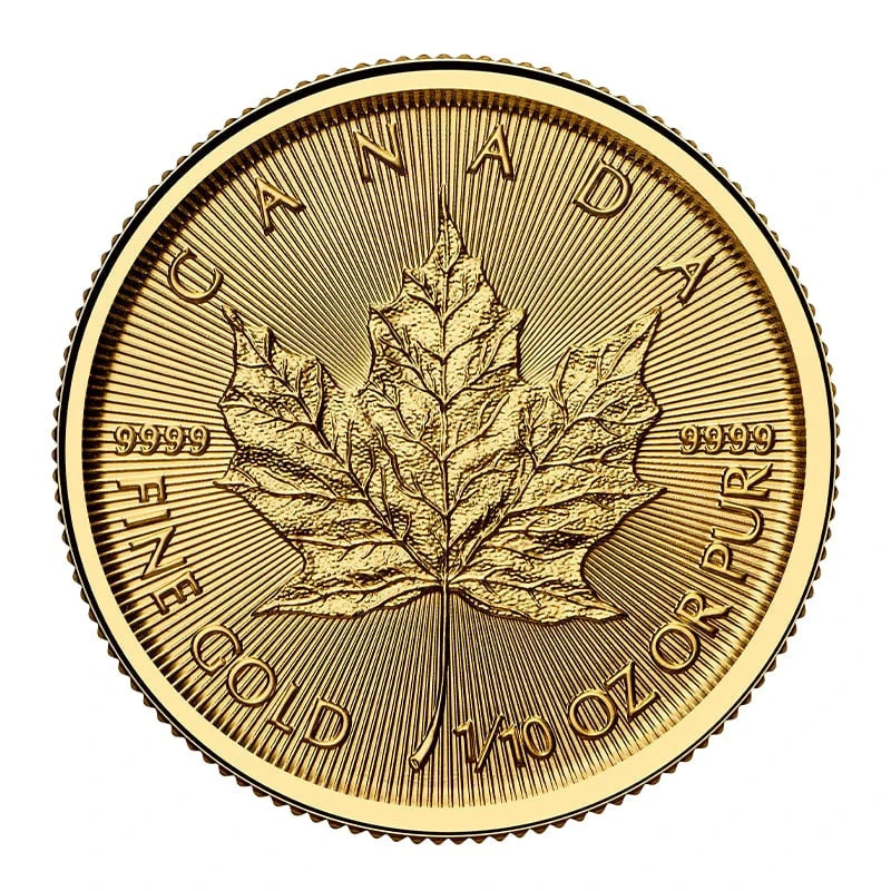 Sticker Draw, 1/10oz. RCM Gold Coin #9