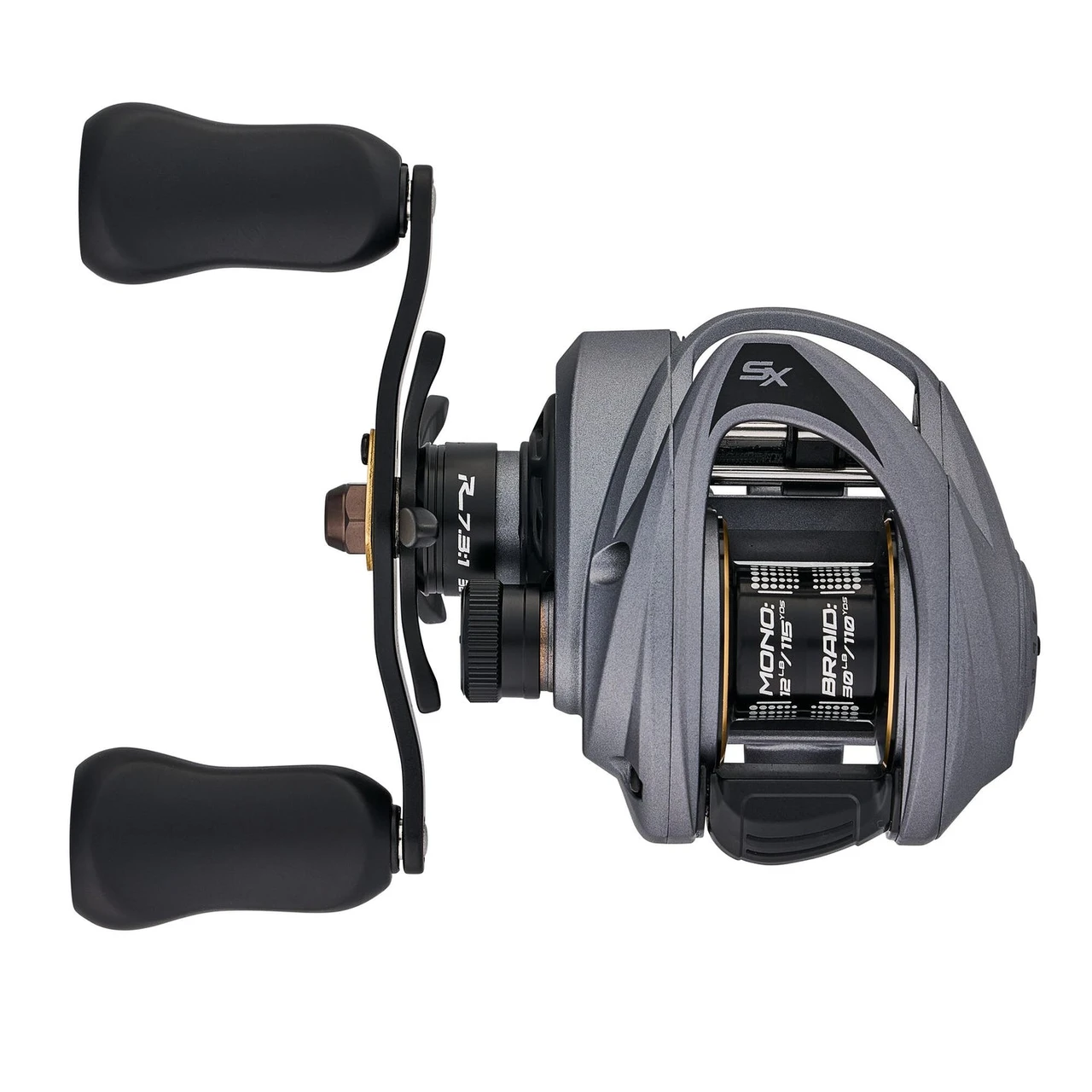 Abu Garcia Revo SX VoltiQ Low Profile Reel, 6.7:1, LH