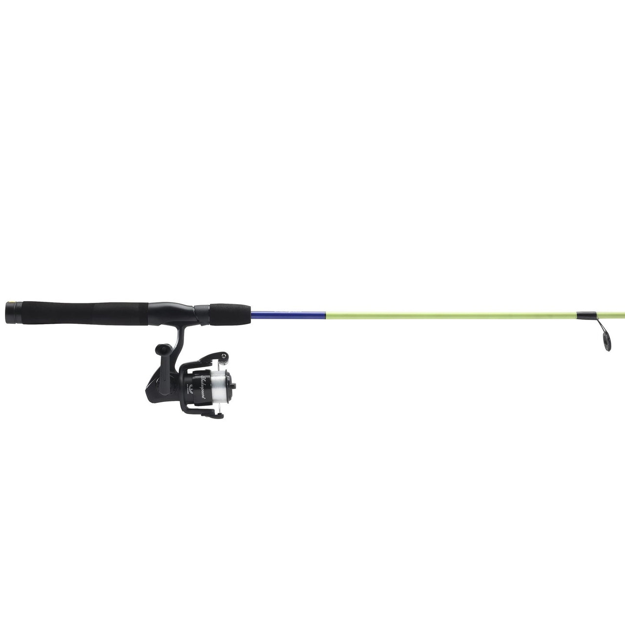 Shakespeare Catch More Fish Lake Pond Spinning Kit, 5' Medium Light 2pc, 30 Reel, Yellow