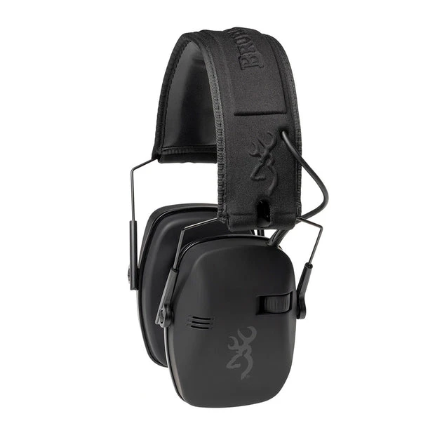 Browning Buckmark Elite Electronic Hearing Muffs, Black