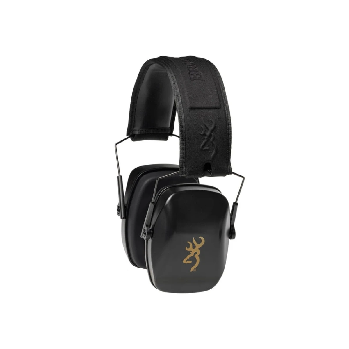 Browning Buckmark III Hearing Muffs, NRR 26dB, Black/Gold