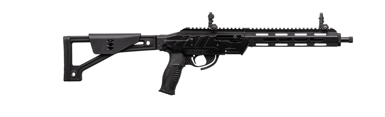 Adler RF224 Gen 2 Takedown .22 LR Semi-Auto, 11.7" Brl, Black