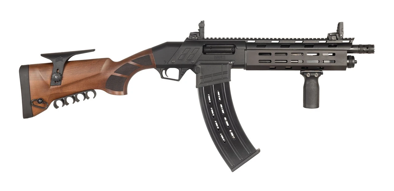 Canuck Recon 3 Magazine Fed Pump, 12 Ga 3", 12" Barrel, MLOK Forend Walnut Stock