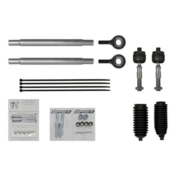 Super ATV Replacement Tie Rod End HD - 4340 Chromoly TRRA-CA-COM-01-14-ST-001 - 315143