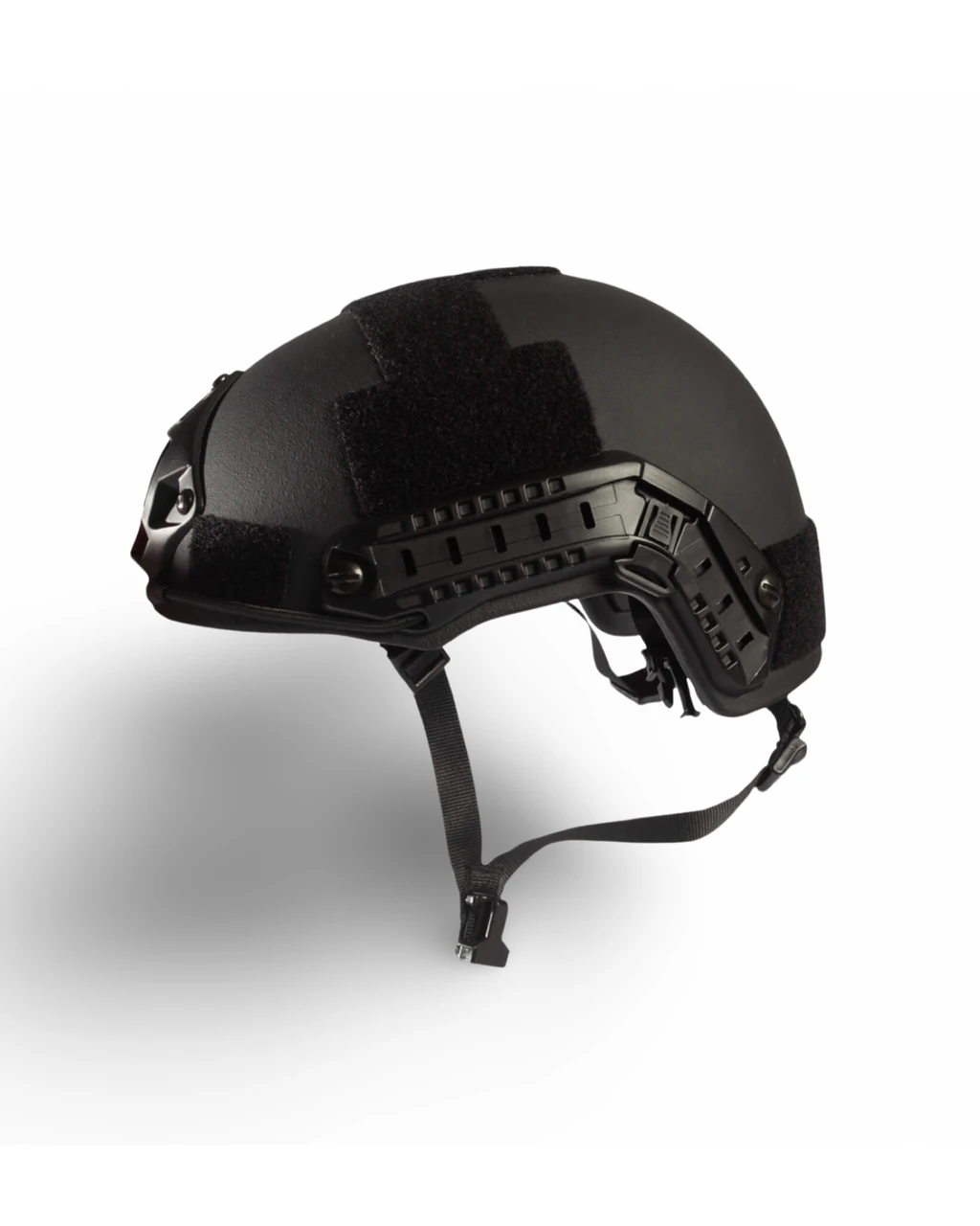 Guard Dog FAST Ballistic Black Helmet, IIIA, w/ Multicam Cover, Universal Med-Large